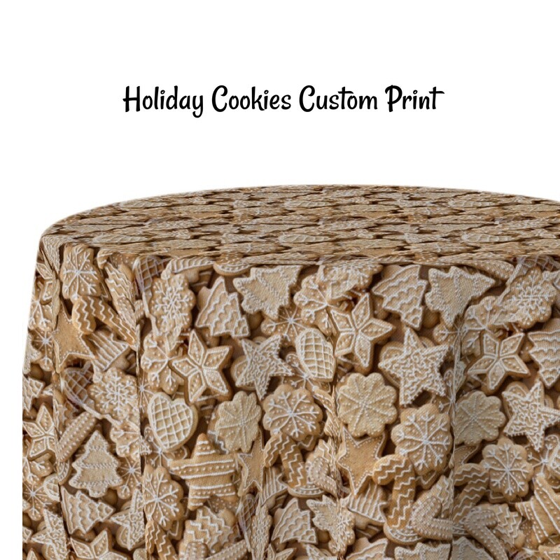 Holiday Cookies Custom Print - 1 Color
