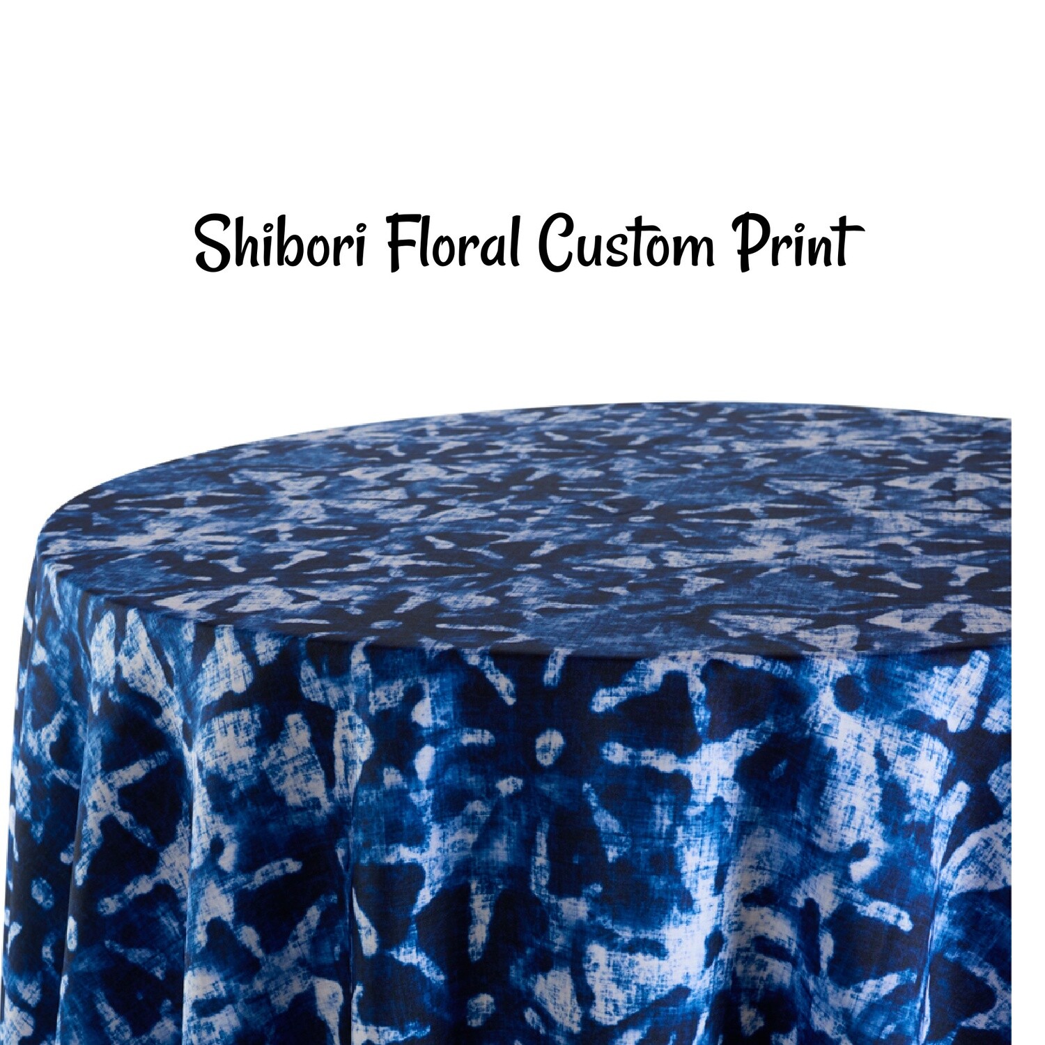 Shibori Floral Custom Print