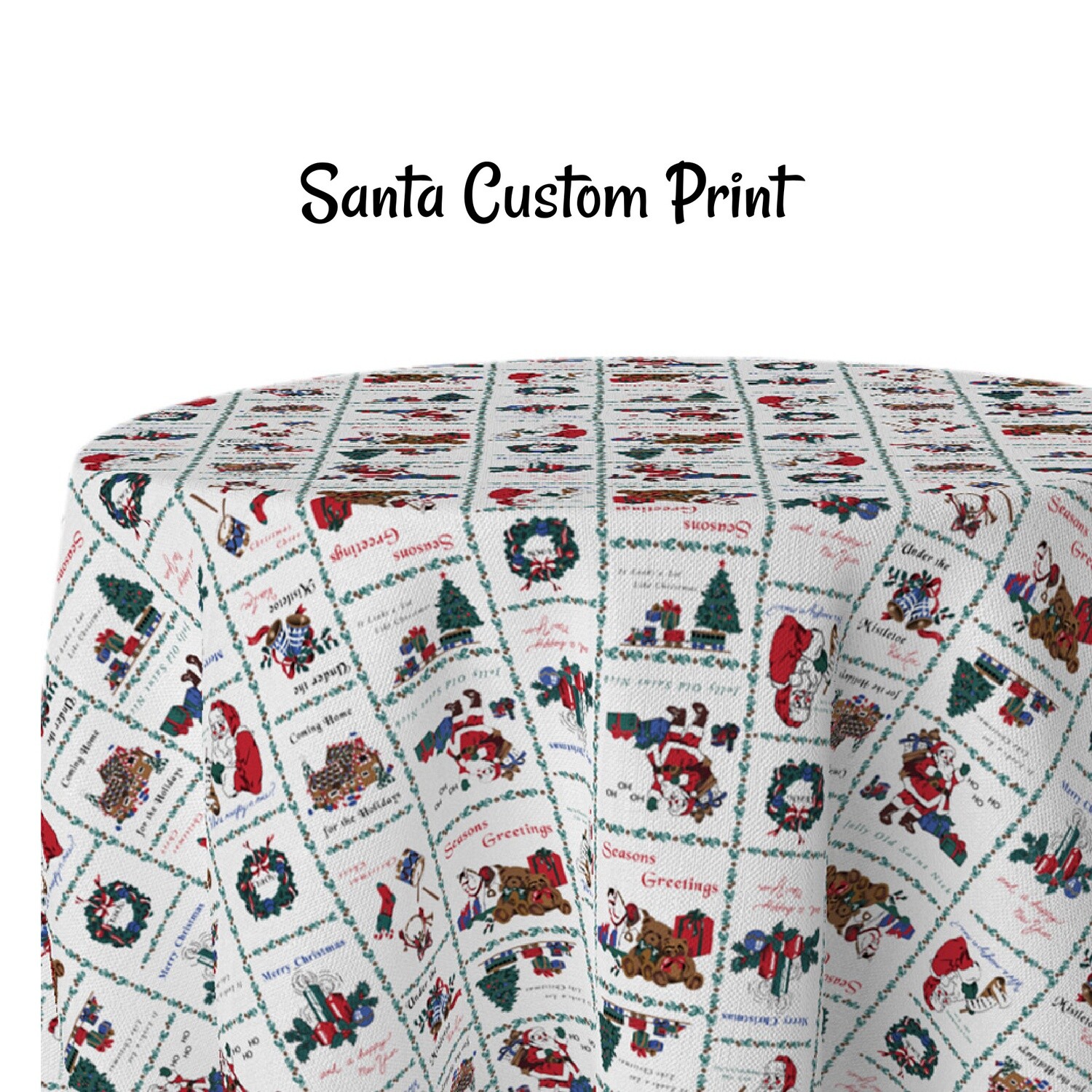 Santa Custom Print