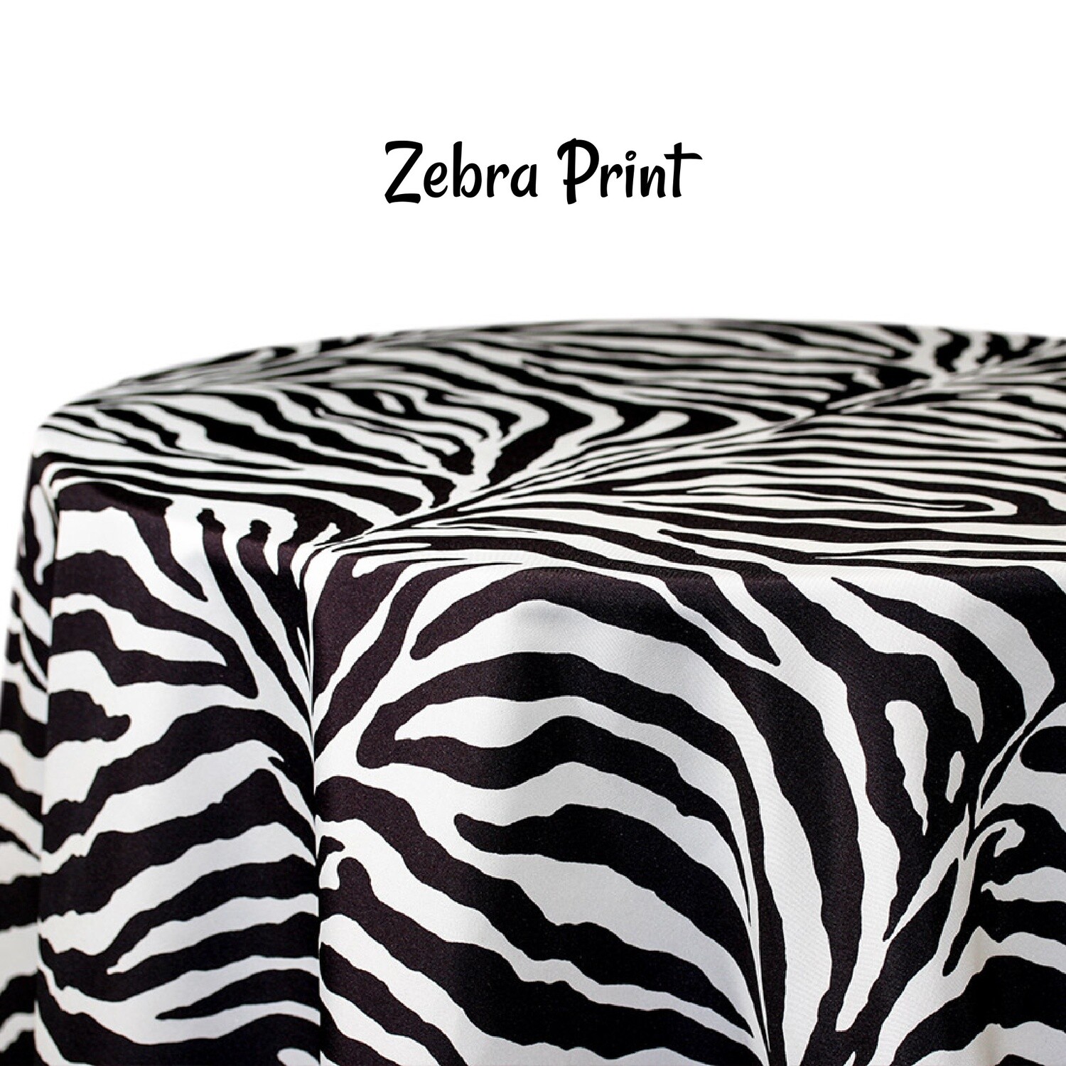 Zebra Rectangle Tablecloths