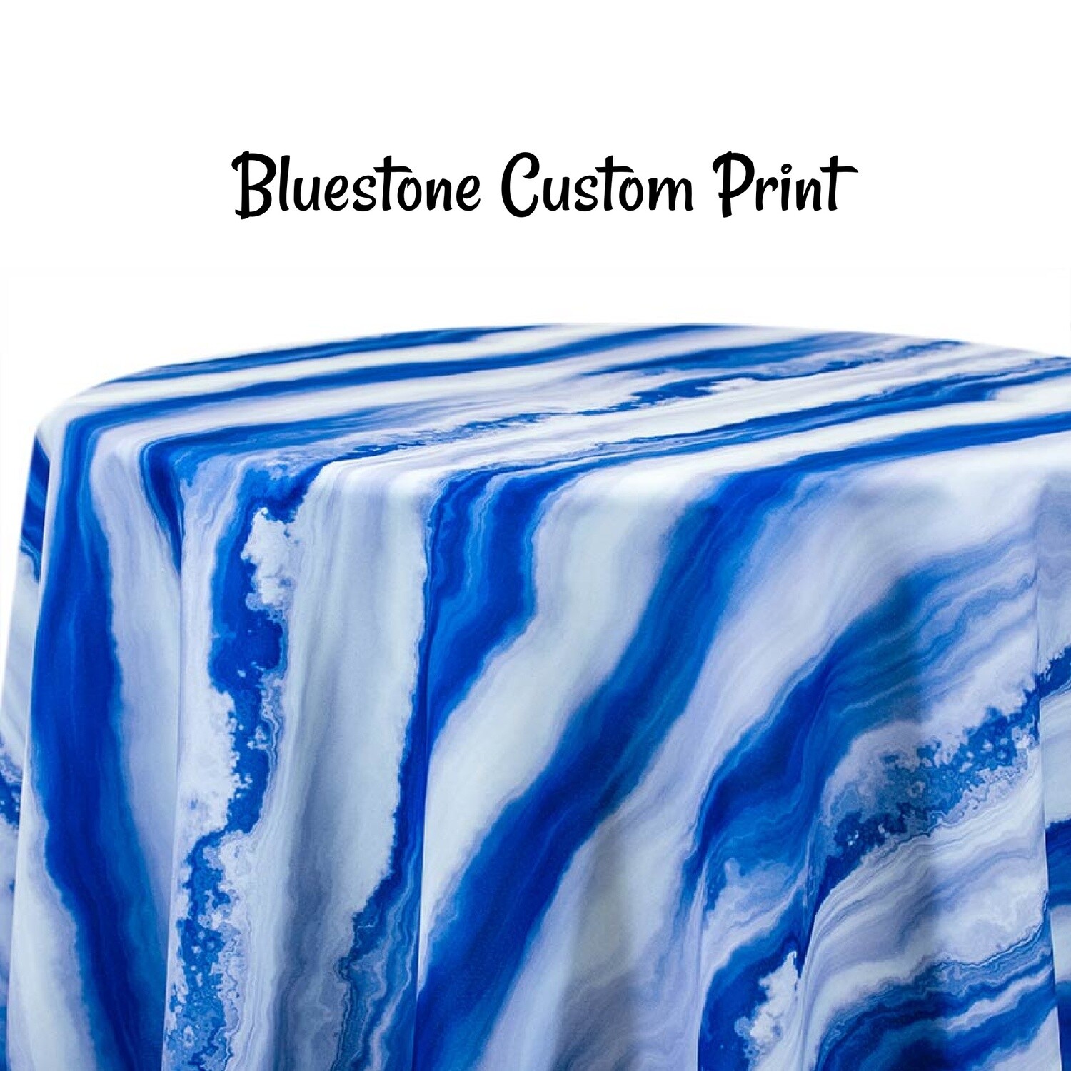 Bluestone Custom Print Rectangle Tablecloths