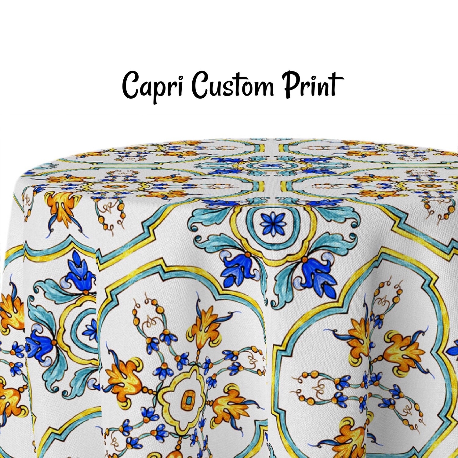 Capri Custom Print Fabric By The Yard