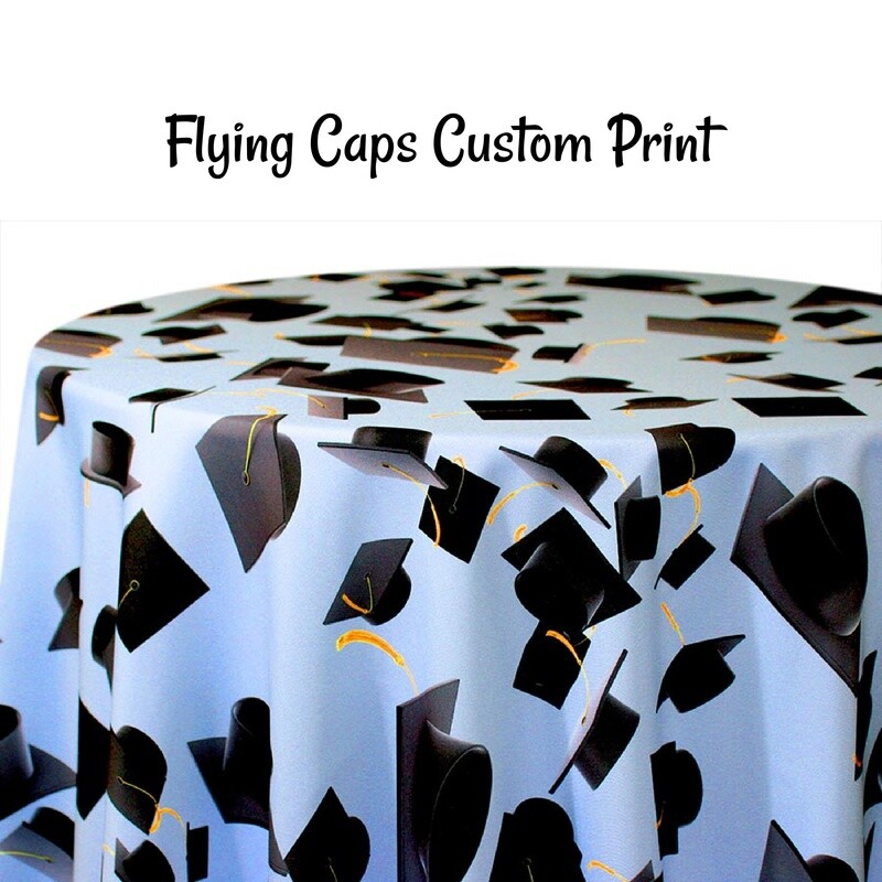 Flying Caps Custom Print - Any Color