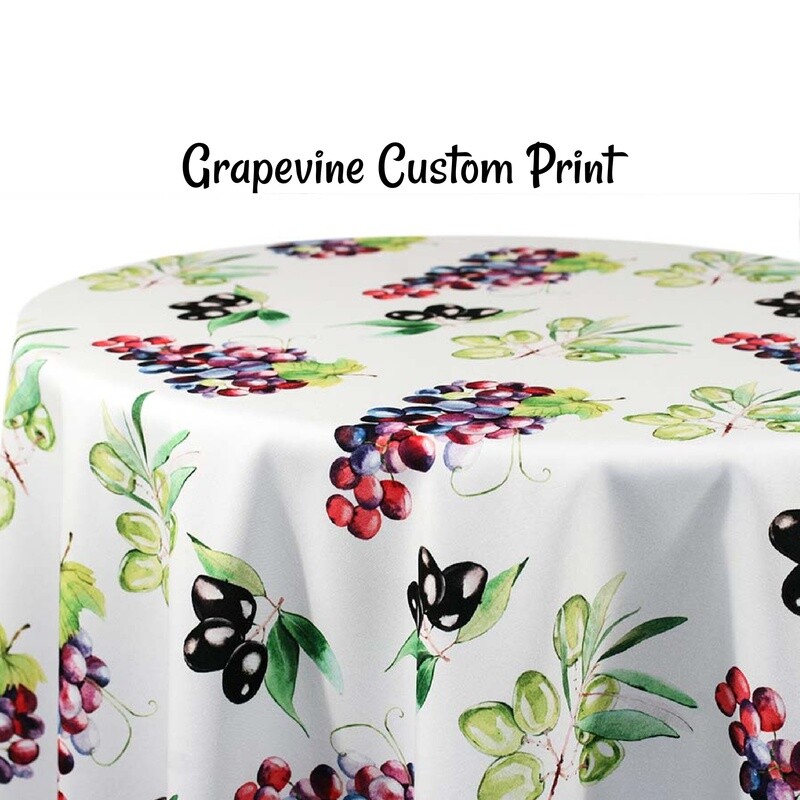 Grapevine Custom Print - 1 Color