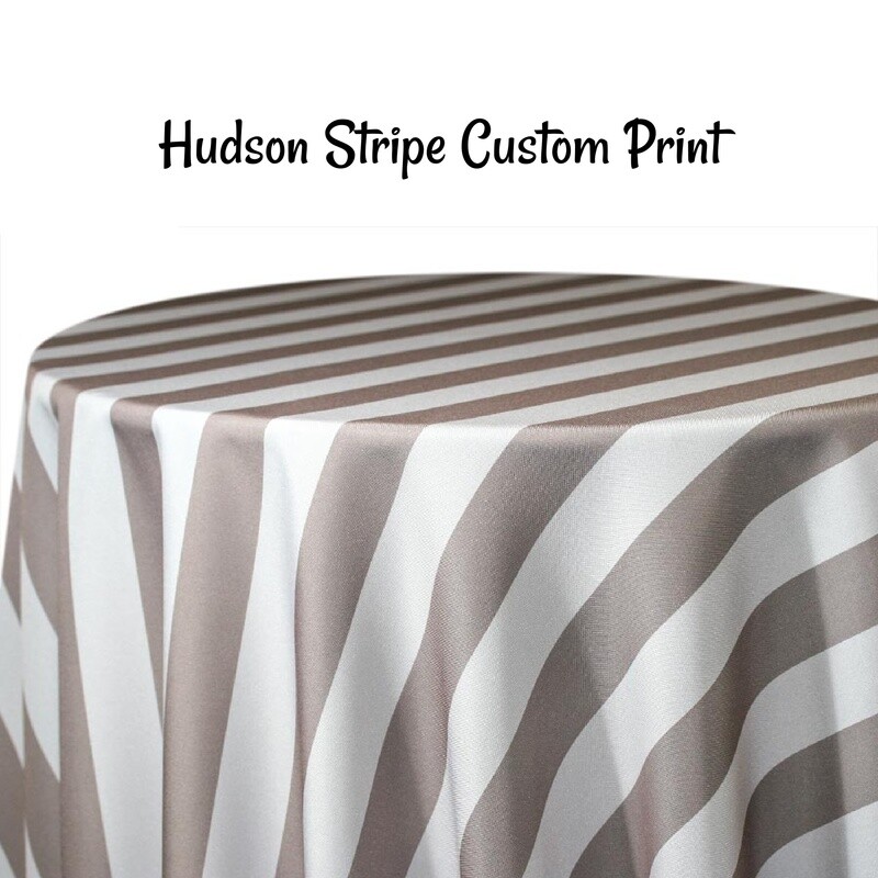 Hudson Stripe Custom Print - Any Color