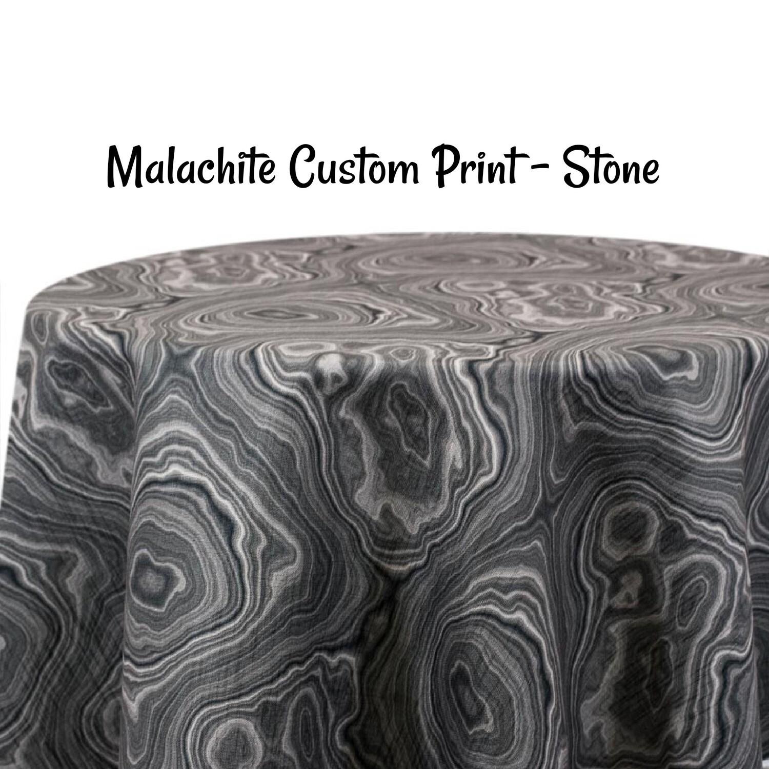 Malachite Custom Print Fabric By The Yard