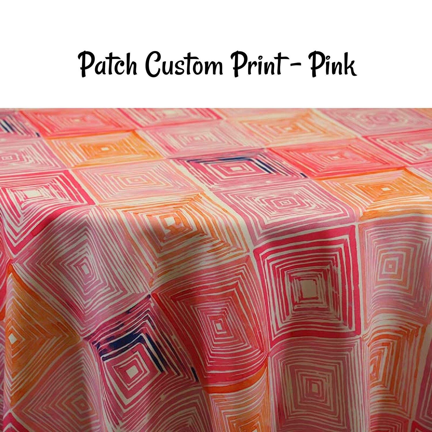 Patch Custom Print Table Skirting by the foot