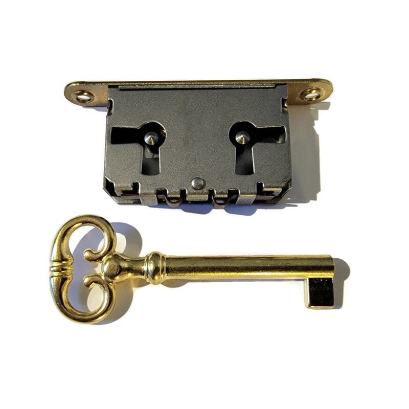 Full Mortise Door or Drawer Lock with Key