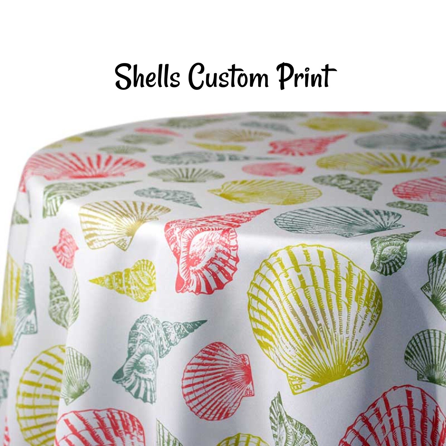 Shells Custom Print Napkins
