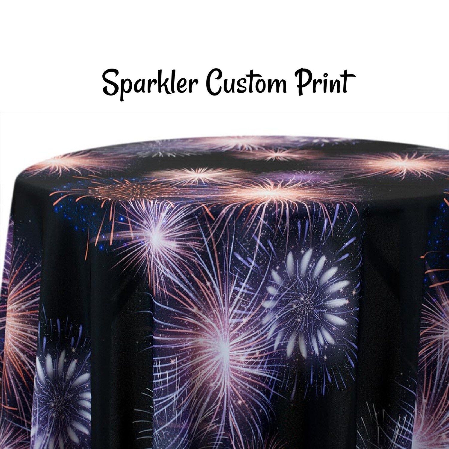 Sparkler Custom Print Fabric By The Yard