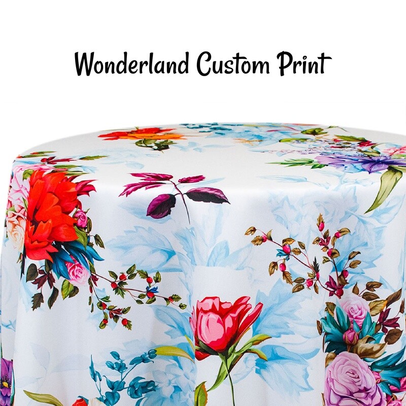 Wonderland Custom Print - 1 Color