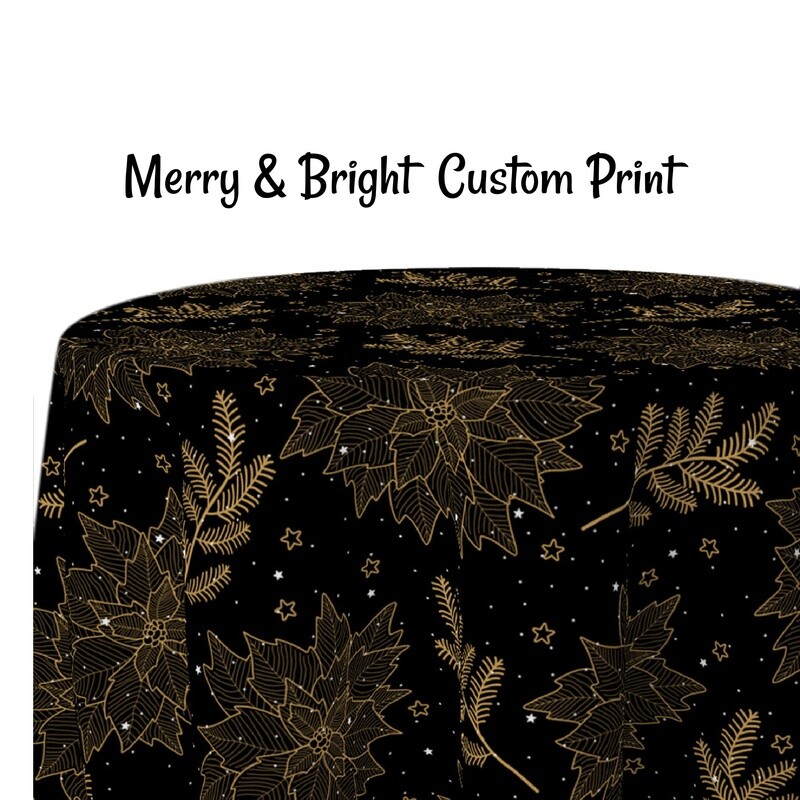 Merry & Bright Custom Print - 1 Color