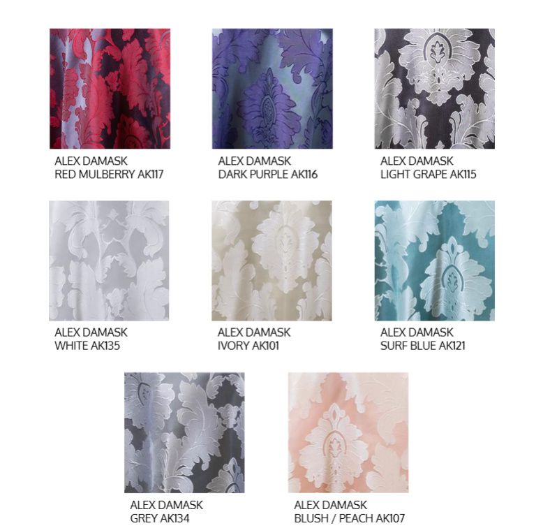 Alex Damask Swatch Book