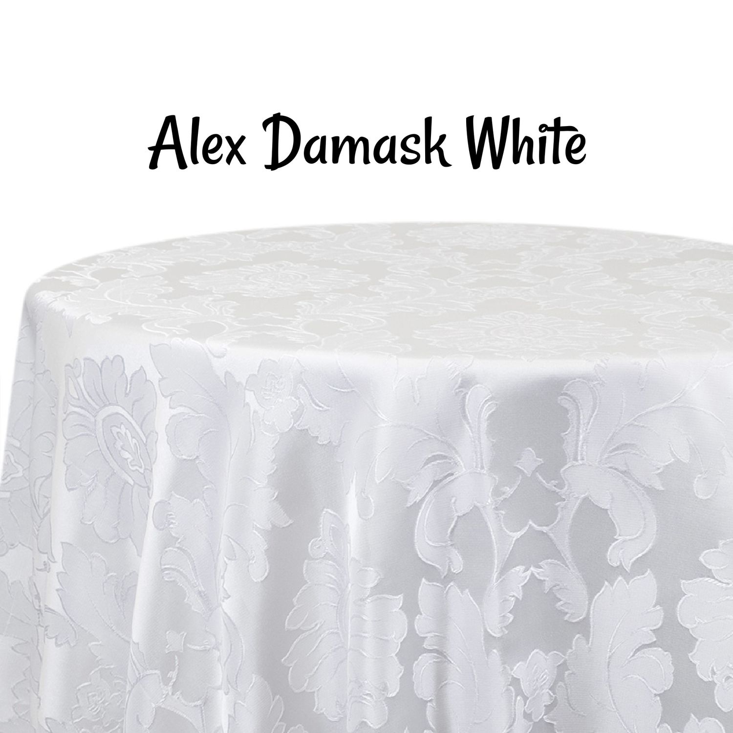 Alex Damask Rectangle Tablecloths