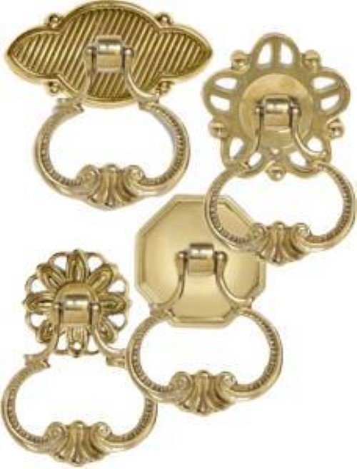 Shell Drop Pull - Brass