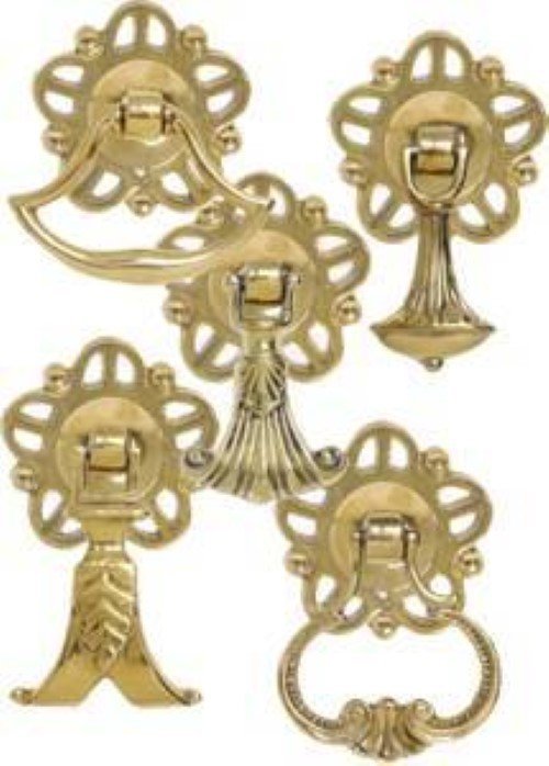 Pierced Backplate - Brass