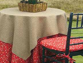 Faux Burlap