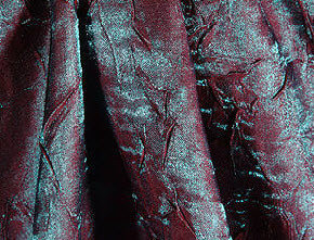 Linens For Less 64"x110" Rectangle in Raspberry Iridescent Crush