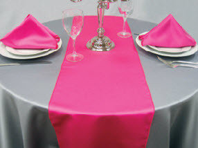 Hot Pink Matte Satin