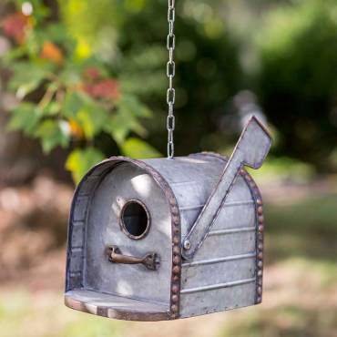Mailbox Metal Birdhouse