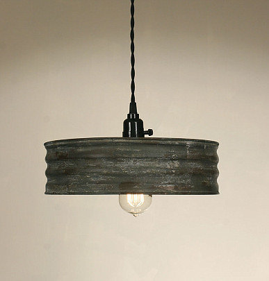 Sifter Pendant Lamp - Textured Grey