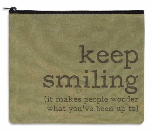 Keep Smiling Travel Bag