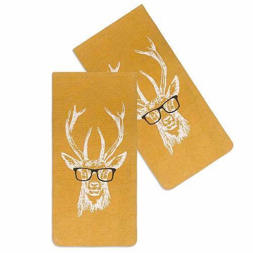 Buck with Spectacles Glasses Case