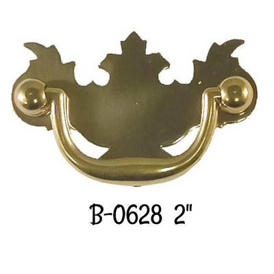2&quot; Polished Brass Early American Style Drawer Pull