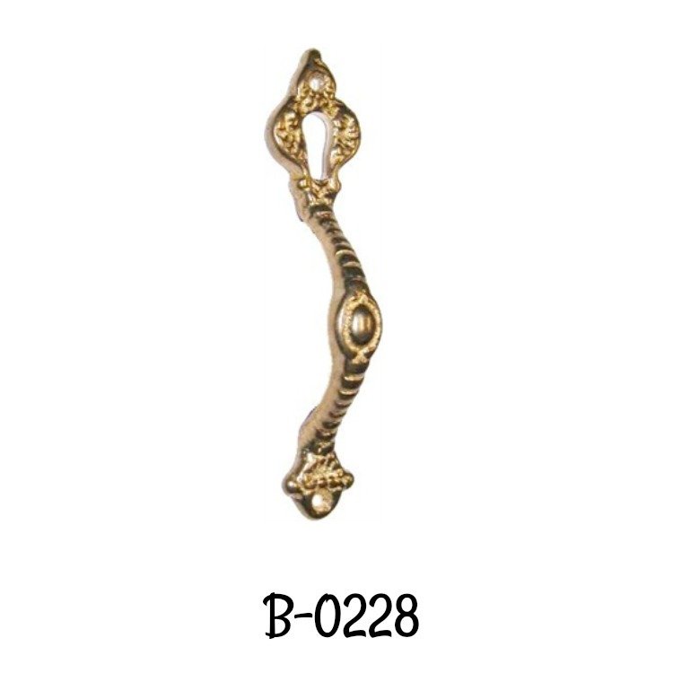 Victorian Style Keyhole Finger Pull