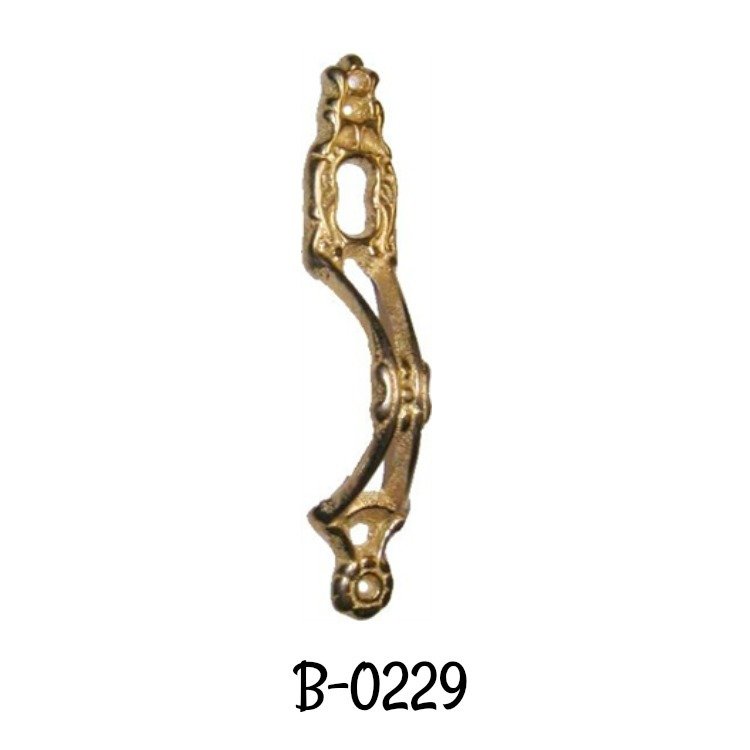 Victorian Style Keyhole Finger Pull