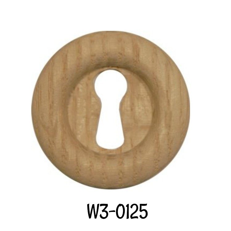 Round Oak Large Keyhole Cover 1-5/16ths