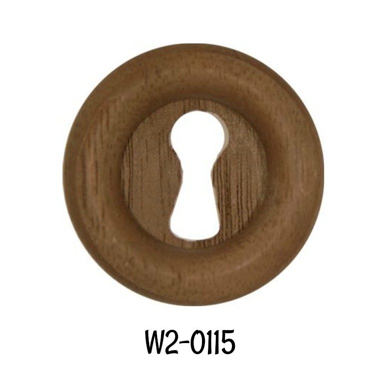 Walnut Small Keyhole Cover
