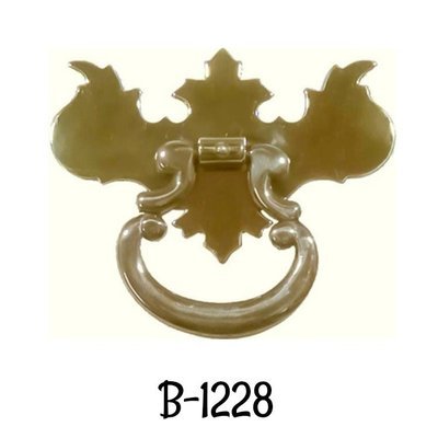 Polished Brass Early American Style SINGLE POST PULL Eagle