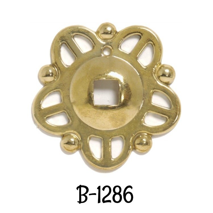 Pierced Backplate - Brass