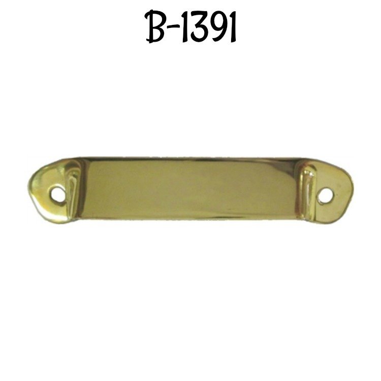 Sellers Roll Door Lift - Brass cabinet antique vintage