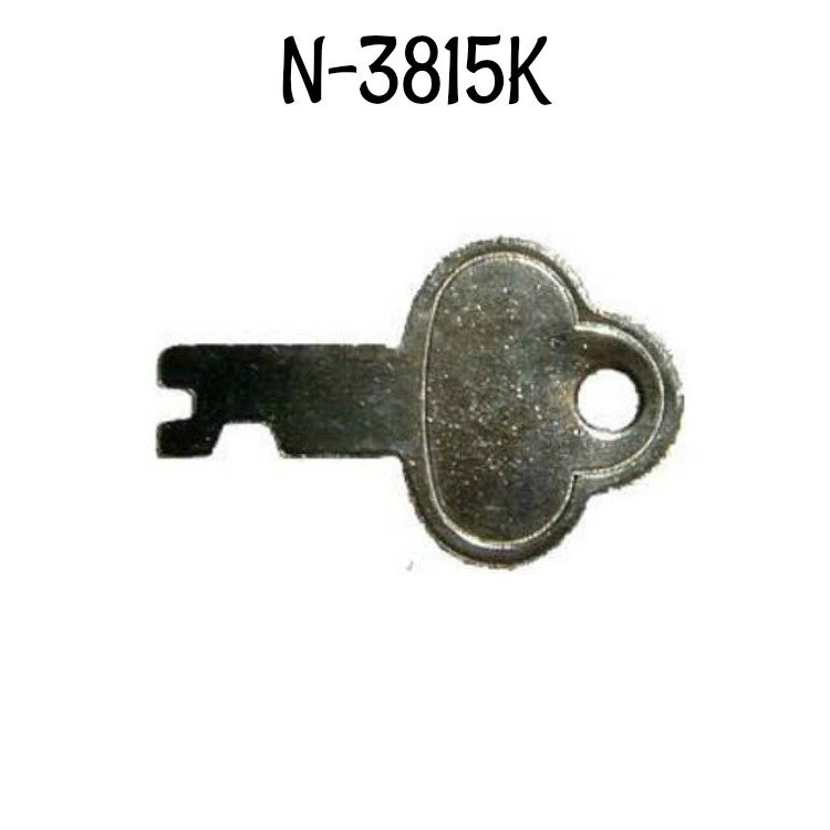 Trunk Lock Key --T46k T46 3815 3835 trunk chest steamer vintage