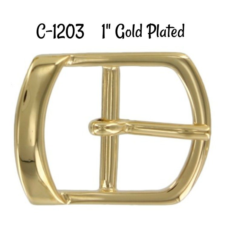 ​Buckle - 1" Buckle Gold Plated fits 1" wide strapping.