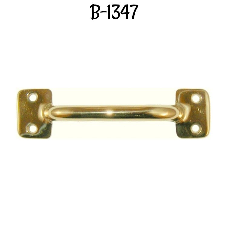 Polished Brass File Cabinet Drawer Pull