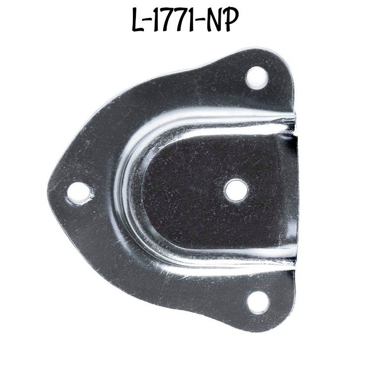 Cap Style Trunk Handle Loop Nickel Plated