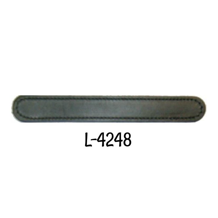 Premium Leather Trunk Handle - Black - 8 3/4
