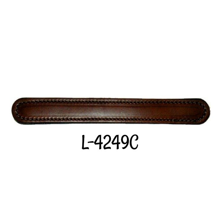 Premium Leather Trunk Handle - Chestnut - 8 3/4&quot;
