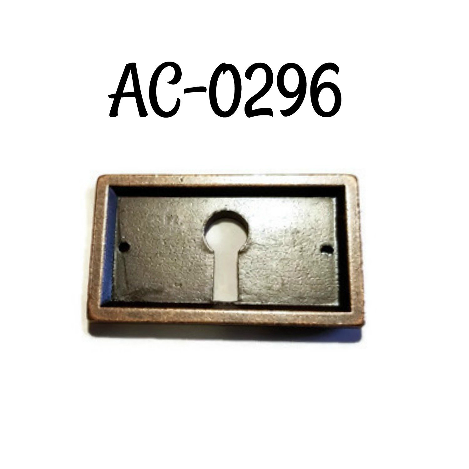 Mission Style Hammered Keyhole Cover