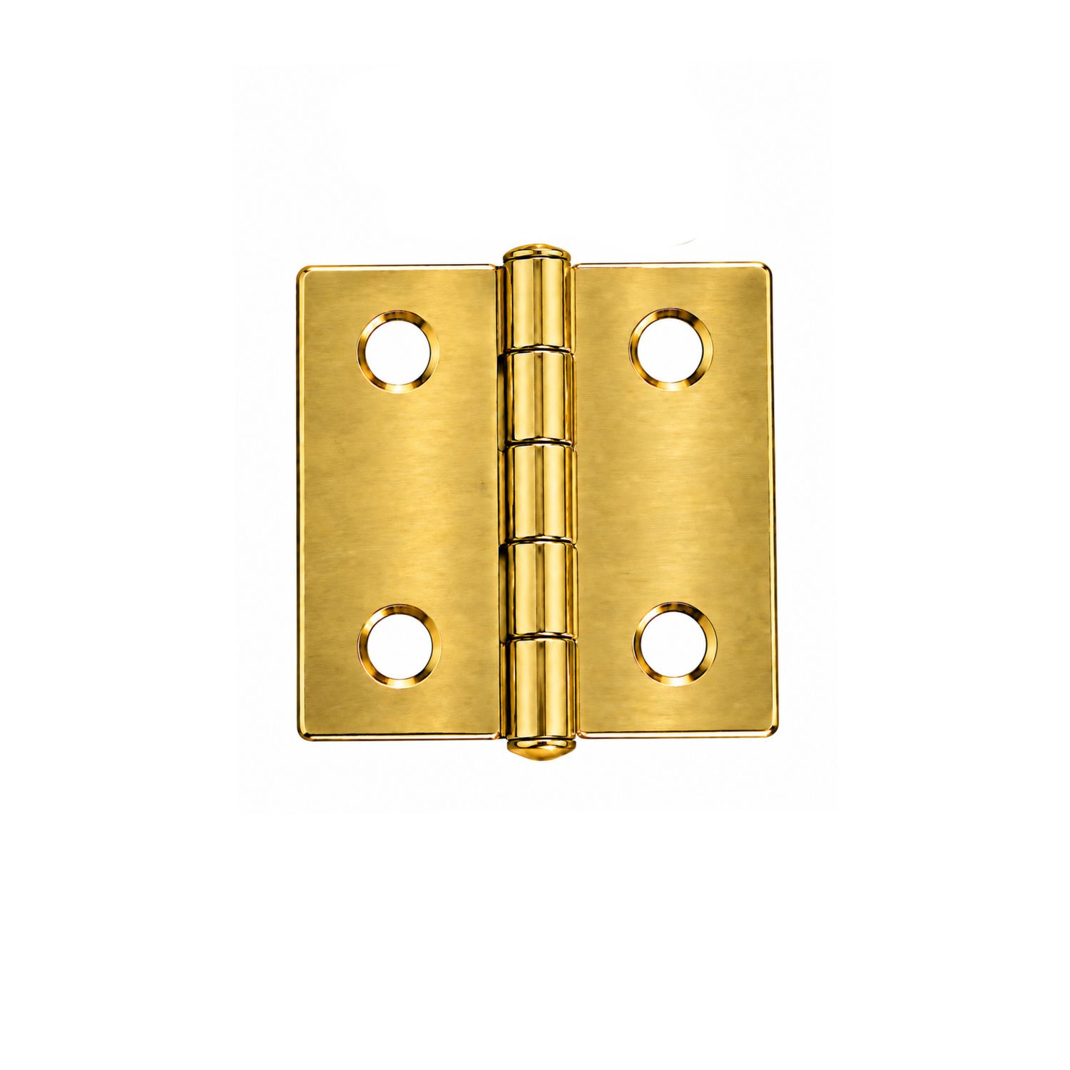 Brass Plated Steel -- Loose Pin Cabinet Hinge
