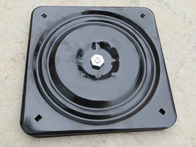 10 Inch - Flat Heavy Duty Chair Swivel Plate