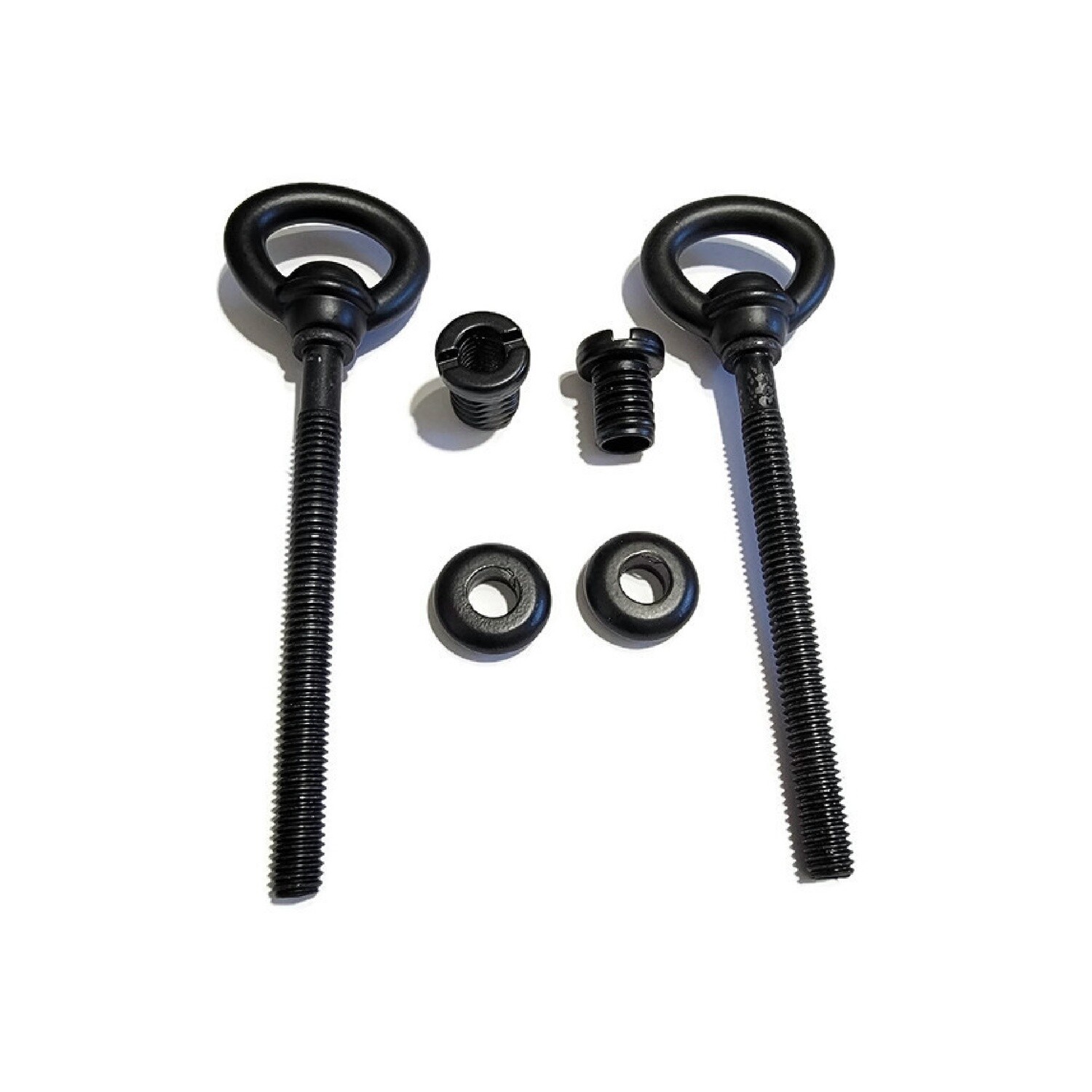 Cheval Mirror Mount Set in Black Finish
