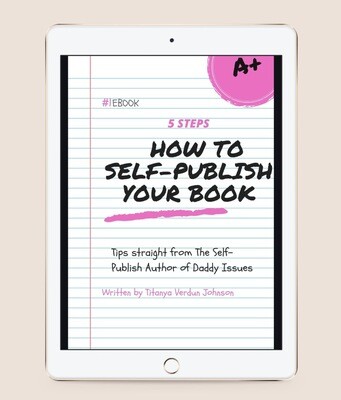 Book - 5 Steps How To Self publish Your book (ebook)