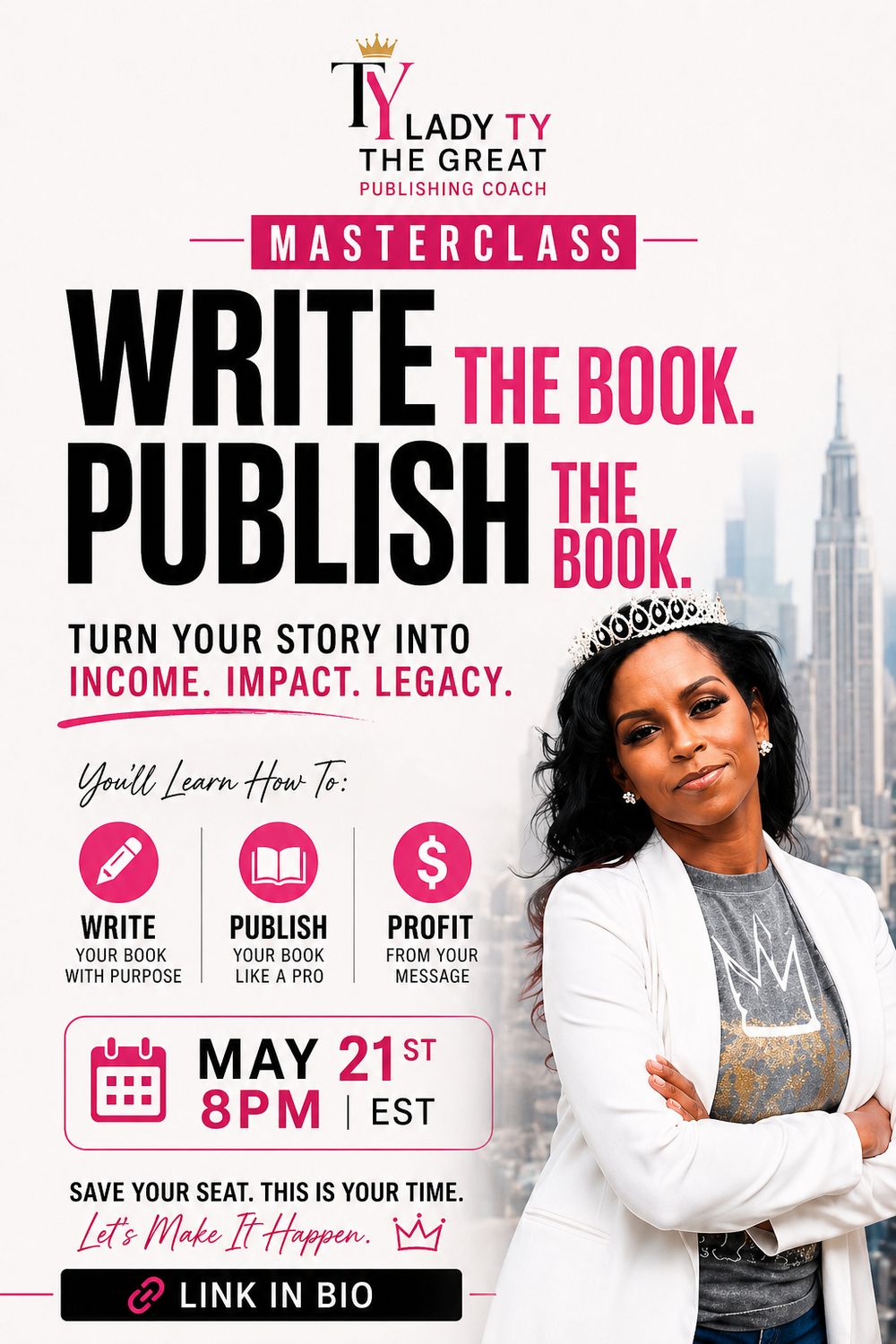 Free Master Class tix