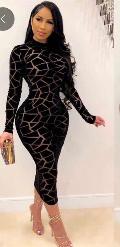 Eve Print Dress