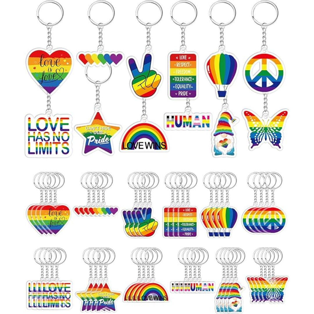 Mystery Pride Keychain
