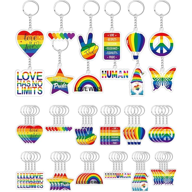Mystery Pride Keychain
